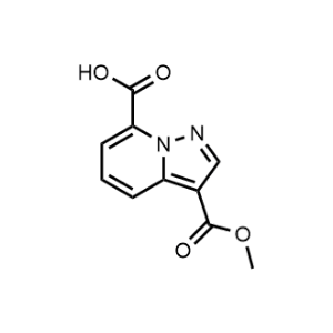 3-(Methoxycarbonyl)pyrazolo[1,5-a]pyridine-7-carboxylic acid|CS-1369075