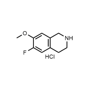 6-Fluoro-7-methoxy-1,2,3,4-tetrahydroisoquinoline hydrochloride|CS-1369141