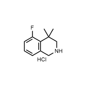 5-Fluoro-4,4-dimethyl-1,2,3,4-tetrahydroisoquinoline hydrochloride|CS-1369146