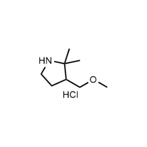 3-(Methoxymethyl)-2,2-dimethylpyrrolidine hydrochloride|CS-1369148
