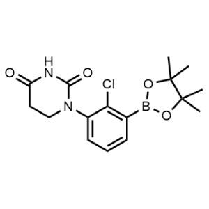 1-(2-Chloro-3-(4,4,5,5-tetramethyl-1,3,2-dioxaborolan-2-yl)phenyl)dihydropyrimidine-2,4(1H,3H)-dione|CS-1369213