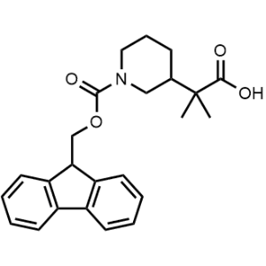 2-(1-(((9H-Fluoren-9-yl)methoxy)carbonyl)piperidin-3-yl)-2-methylpropanoic acid|CS-1369233