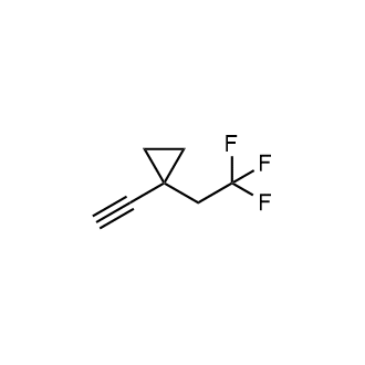 1-Ethynyl-1-(2,2,2-trifluoroethyl)cyclopropane|CS-1369236