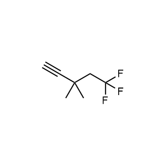 5,5,5-Trifluoro-3,3-dimethylpent-1-yne|CS-1369237