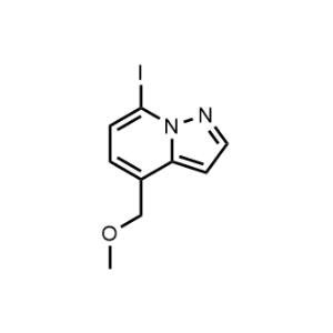 7-Iodo-4-(methoxymethyl)pyrazolo[1,5-a]pyridine|CS-1369357