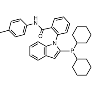 2-(2-(Dicyclohexylphosphanyl)-1H-indol-1-yl)-N-(P-tolyl)benzamide|CS-1369408