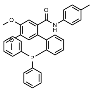 2'-(Diphenylphosphanyl)-4,5-dimethoxy-N-(P-tolyl)-[1,1'-biphenyl]-2-carboxamide|CS-1369414