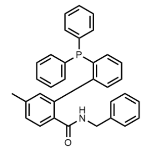 N-Benzyl-2'-(diphenylphosphanyl)-5-methyl-[1,1'-biphenyl]-2-carboxamide|CS-1369423