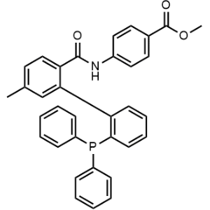 Methyl 4-(2'-(diphenylphosphanyl)-5-methyl-[1,1'-biphenyl]-2-carboxamido)benzoate|CS-1369424