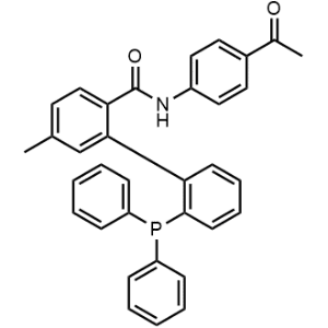 N-(4-Acetylphenyl)-2'-(diphenylphosphanyl)-5-methyl-[1,1'-biphenyl]-2-carboxamide|CS-1369425