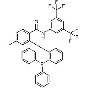 N-(3,5-Bis(trifluoromethyl)phenyl)-2'-(diphenylphosphanyl)-5-methyl-[1,1'-biphenyl]-2-carboxamide|CS-1369428