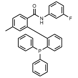 2'-(Diphenylphosphanyl)-N-(3-fluorophenyl)-5-methyl-[1,1'-biphenyl]-2-carboxamide|CS-1369435
