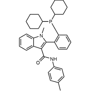 2-(2-(Dicyclohexylphosphanyl)phenyl)-1-methyl-N-(P-tolyl)-1H-indole-3-carboxamide|CS-1369446