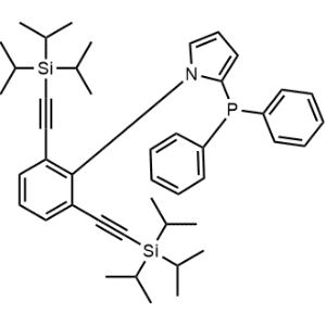 1-(2,6-Bis((triisopropylsilyl)ethynyl)phenyl)-2-(diphenylphosphanyl)-1H-pyrrole|CS-1369455