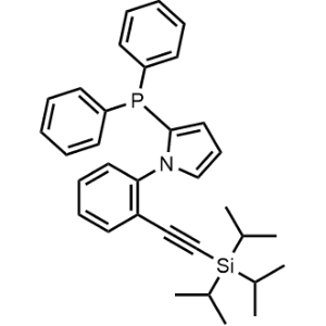 2-(Diphenylphosphanyl)-1-(2-((triisopropylsilyl)ethynyl)phenyl)-1H-pyrrole|CS-1369462
