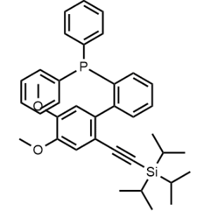 (4',5'-Dimethoxy-2'-((triisopropylsilyl)ethynyl)-[1,1'-biphenyl]-2-yl)diphenylphosphane|CS-1369476