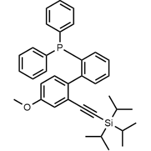 (4'-Methoxy-2'-((triisopropylsilyl)ethynyl)-[1,1'-biphenyl]-2-yl)diphenylphosphane|CS-1369479