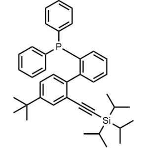 (4'-(Tert-butyl)-2'-((triisopropylsilyl)ethynyl)-[1,1'-biphenyl]-2-yl)diphenylphosphane|CS-1369480