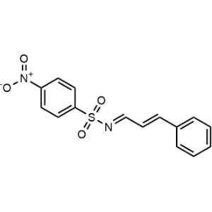 4-Nitro-N-((E)-3-phenylallylidene)benzenesulfonamide|CS-1369491