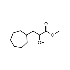 Methyl 3-cycloheptyl-2-hydroxypropanoate|CS-1369520