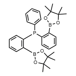 Phenylbis(2-(4,4,5,5-tetramethyl-1,3,2-dioxaborolan-2-yl)phenyl)phosphane|CS-1369537