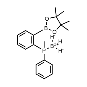 (T-4)-trihydro[methylphenyl[2-(4,4,5,5-tetramethyl-1,3,2-dioxaborolan-2-yl)phenyl]phosphine-κP]Boron|CS-1369538