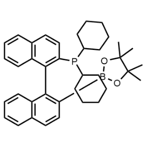 Dicyclohexyl(2'-(4,4,5,5-tetramethyl-1,3,2-dioxaborolan-2-yl)-[1,1'-binaphthalen]-2-yl)phosphane|CS-1369545