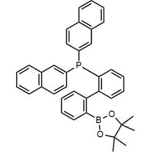 Di(naphthalen-2-yl)(2'-(4,4,5,5-tetramethyl-1,3,2-dioxaborolan-2-yl)-[1,1'-biphenyl]-2-yl)phosphane|CS-1369551