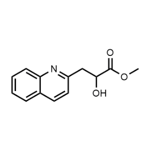 Methyl 2-hydroxy-3-(quinolin-2-yl)propanoate|CS-1369555