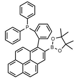 Diphenyl(2-(2-(4,4,5,5-tetramethyl-1,3,2-dioxaborolan-2-yl)pyren-1-yl)phenyl)phosphane|CS-1369561