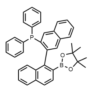Diphenyl(2-(4,4,5,5-tetramethyl-1,3,2-dioxaborolan-2-yl)-[1,2'-binaphthalen]-3'-yl)phosphane|CS-1369563