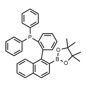 Diphenyl(2-(2-(4,4,5,5-tetramethyl-1,3,2-dioxaborolan-2-yl)naphthalen-1-yl)phenyl)phosphane|CS-1369566