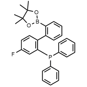 (4-Fluoro-2'-(4,4,5,5-tetramethyl-1,3,2-dioxaborolan-2-yl)-[1,1'-biphenyl]-2-yl)diphenylphosphane|CS-1369568