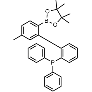 (5'-Methyl-2'-(4,4,5,5-tetramethyl-1,3,2-dioxaborolan-2-yl)-[1,1'-biphenyl]-2-yl)diphenylphosphane|CS-1369574