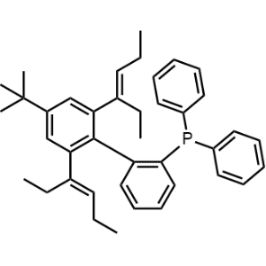 (4'-(Tert-butyl)-2',6'-di((E)-hex-3-en-3-yl)-[1,1'-biphenyl]-2-yl)diphenylphosphane|CS-1369603