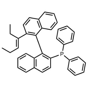 (E)-(2'-(Hex-3-en-3-yl)-[1,1'-binaphthalen]-2-yl)diphenylphosphane|CS-1369616