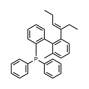 (E)-(2'-(Hex-3-en-3-yl)-6'-methyl-[1,1'-biphenyl]-2-yl)diphenylphosphane|CS-1369620