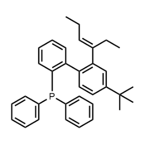 (E)-(4'-(Tert-butyl)-2'-(hex-3-en-3-yl)-[1,1'-biphenyl]-2-yl)diphenylphosphane|CS-1369625