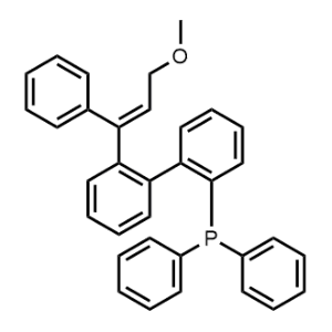 (E)-(2'-(3-Methoxy-1-phenylprop-1-en-1-yl)-[1,1'-biphenyl]-2-yl)diphenylphosphane|CS-1369627