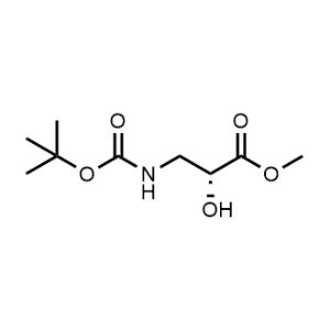 Methyl (R)-3-((tert-butoxycarbonyl)amino)-2-hydroxypropanoate|CS-1369644