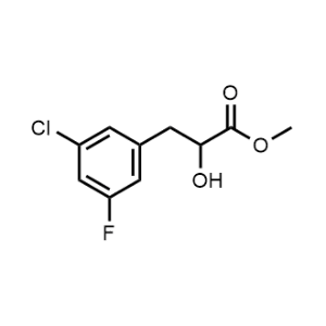 Methyl 3-(3-chloro-5-fluorophenyl)-2-hydroxypropanoate|CS-1369653