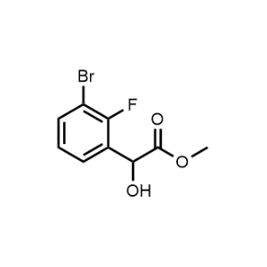 Methyl 2-(3-bromo-2-fluorophenyl)-2-hydroxyacetate|CS-1369663