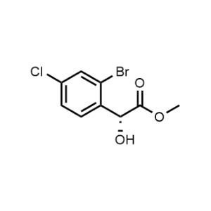 Methyl (R)-2-(2-bromo-4-chlorophenyl)-2-hydroxyacetate|CS-1369667