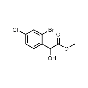 Methyl 2-(2-bromo-4-chlorophenyl)-2-hydroxyacetate|CS-1369676