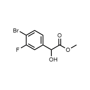 Methyl 2-(4-bromo-3-fluorophenyl)-2-hydroxyacetate|CS-1369678