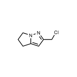 2-(Chloromethyl)-5,6-dihydro-4H-pyrrolo[1,2-b]pyrazole|CS-1369682