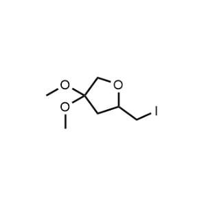 2-(Iodomethyl)-4,4-dimethoxytetrahydrofuran|CS-1369683