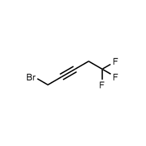1-Bromo-5,5,5-trifluoropent-2-yne|CS-1369684