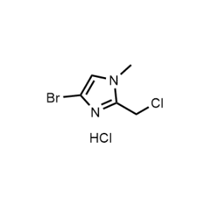 4-Bromo-2-(chloromethyl)-1-methyl-1H-imidazole hydrochloride|CS-1369685
