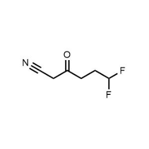 6,6-Difluoro-3-oxohexanenitrile|CS-1369767